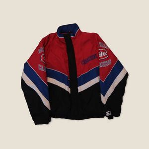 Vintage Starter On Ice Montreal Canadiens Hockey Jacket Size M